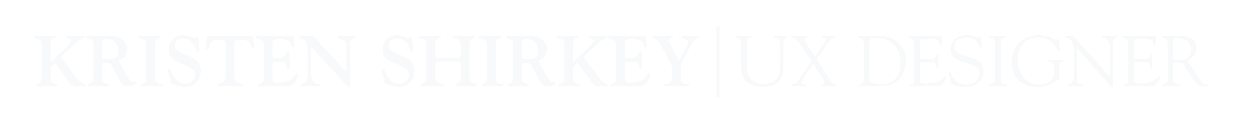 Kristen Shirkey UX portfolio logo